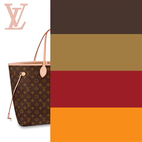 louis vuitton logo brown multcolor|louis vuitton color code.